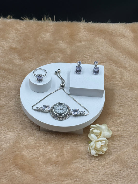 Celeste Crystal Jewellery & Watch Gift Set