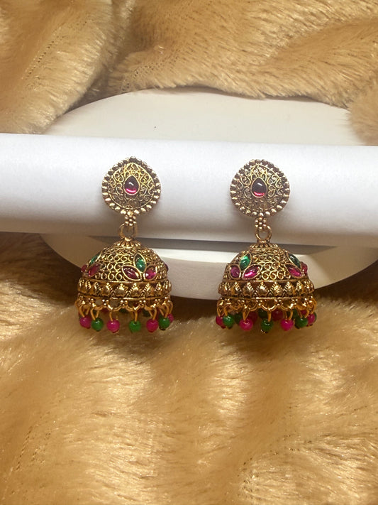 Navarasa Heritage Jhumkas