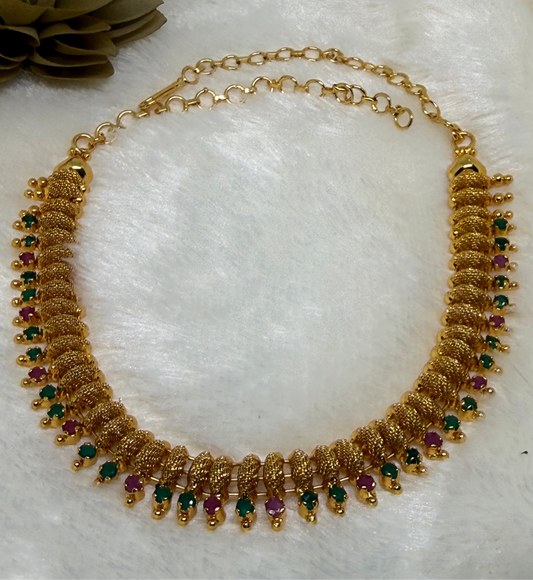 Necklace with Multicolour Stones