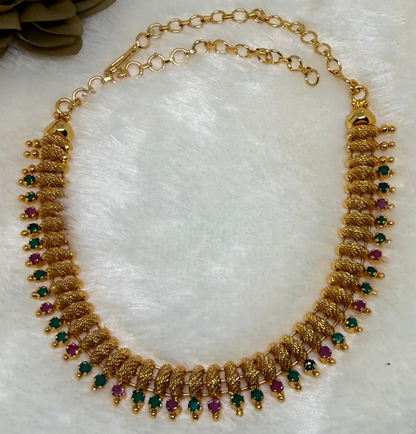 Necklace with Multicolour Stones