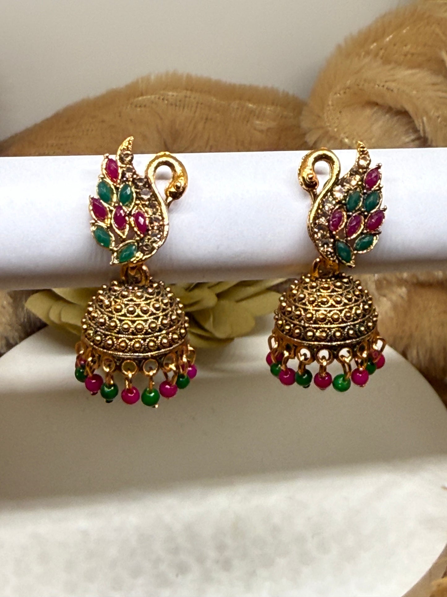 Mayura Heritage Jhumka Earrings