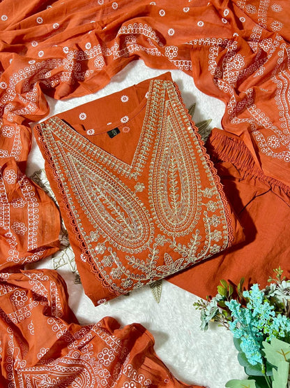 Handcrafted Anarkali Kurta Set