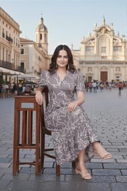 Muse Midi Western style women's wear