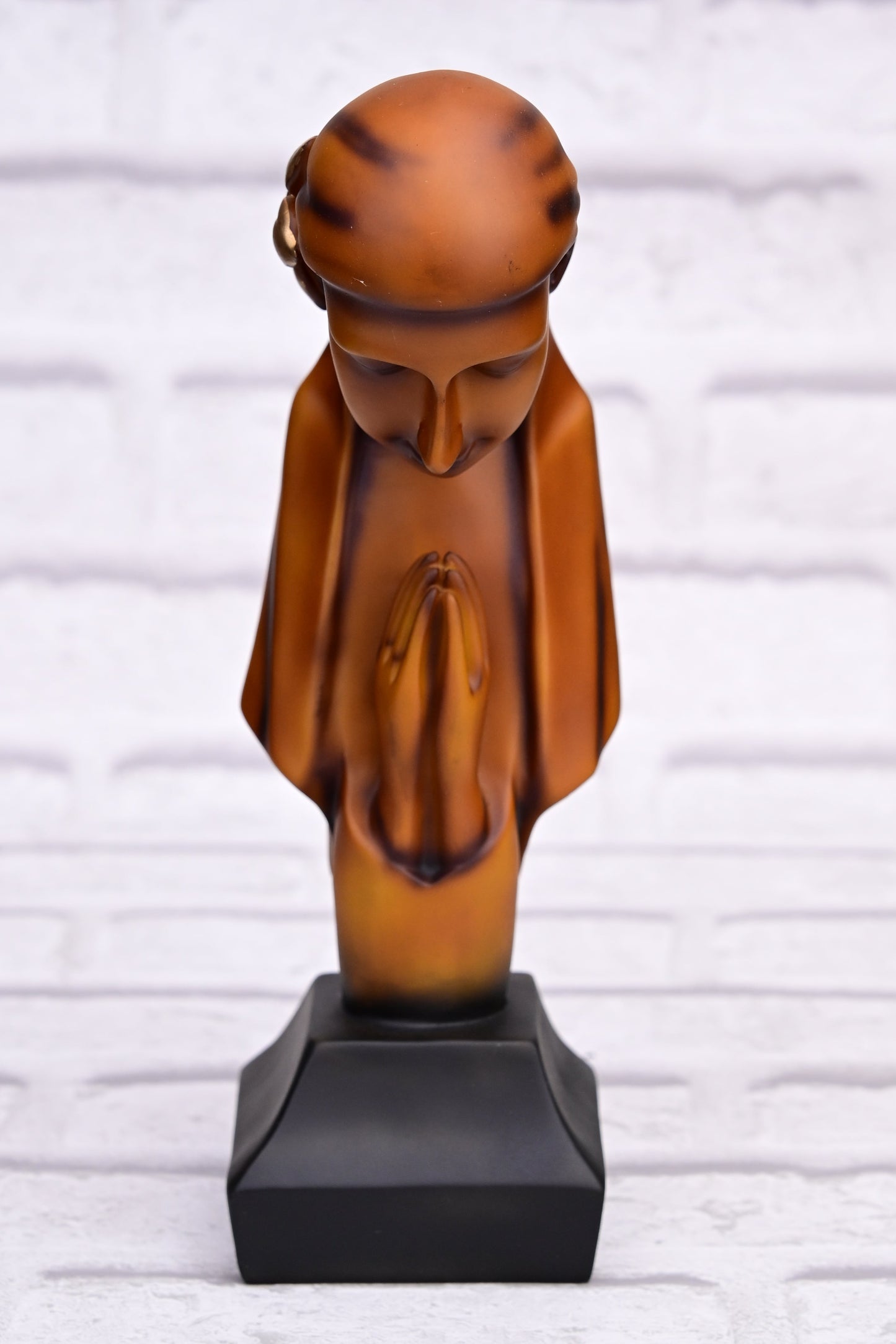 The Namaste Monk – Resin Statue in Meditative Pose